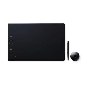 Wacom – Intuos Pro Medium – PTH-660 – Wireless Digital Graphic Design Tablet for Drawing – Black - Image 2