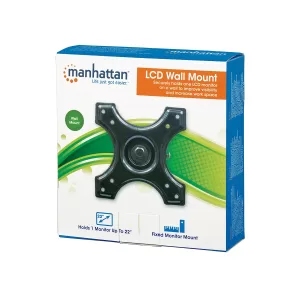 Manhattan LCD Wall Mount, Black (422840)