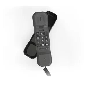 Close-up of Alcatel T06 Slim showing large buttons for easy dialing