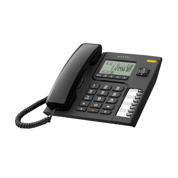 ALCATEL T76 Alcatel T76-CE Black corded CLI telephone Pakistan