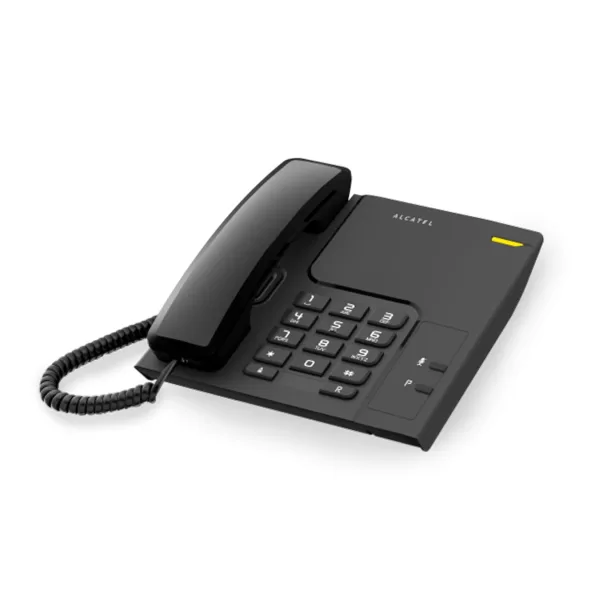 Alcatel T26-EX corded telephone wall-mounted in a home