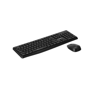 Alcatroz Xplorer Air 6600 Wireless Keyboard Mouse Combo, Black - Image 2