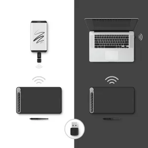 Huion Inspiroy Dial Q620M Graphic Drawing Tablet - Image 9