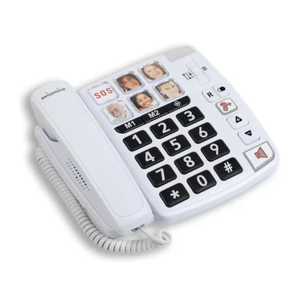 Swissvoice Xtra 1110 with easy-to-use photo and memory buttons