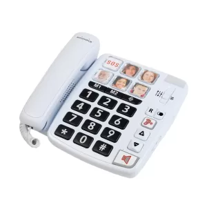 Swissvoice Xtra 1110 phone with large backlighted incoming call indicator