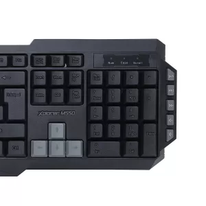Alcatroz Xplorer M550 Gaming Keyboard (Black and Grey) - Image 5