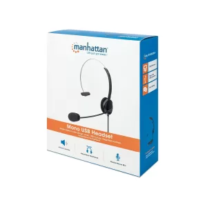 Manhattan Mono USB Headset- 179867 - Image 7