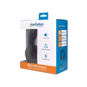 Manhattan Stereo USB Headset- 179881 - Image 6