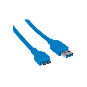 MH USB 3.0 Cbl AM-Micro BM Blu 6.6ft/2m- (325424) - Image 2