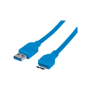 MH USB 3.0 Cbl AM-Micro BM Blu 6.6ft/2m- (325424) - Image 3