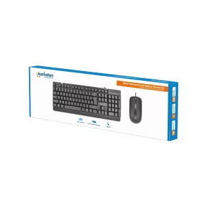 Manhattan Wired USB Keyboard and Mouse Set- 180481 - Image 9