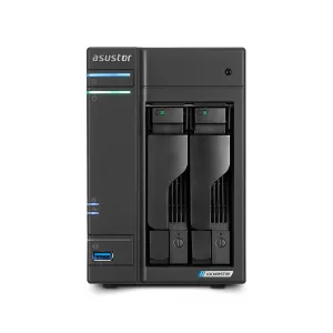 ASUSTOR AS6202T 2-Bay_Intel_Quad-Core_NAS_4GBRAM_Expandable_8GB_Hot-Swap_Support_Hardware Encryption_HDMI4KMedia_Player_Best Price In Pakistyan-Tshop_Authorized distributor-Texitech-1