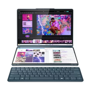 Lenovo Yoga Book 9 13IMU9- Core Ultra 7 155U- 16GB RAM- 1TB SSD M.2- 2x 13.3"OLED Touchscreens, Windows 11 Home 64- 2 Years local Warranty- 83FF - Image 1