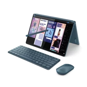Lenovo Yoga Book 9 13IMU9- Core Ultra 7 155U- 16GB RAM- 1TB SSD M.2- 2x 13.3"OLED Touchscreens, Windows 11 Home 64- 2 Years local Warranty- 83FF - Image 4