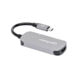 Manhattan USB-C to HDMI (4K@30Hz) 3-in-1 Docking Converter with Power Delivery- 130707 - Image 5