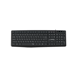 Alcatroz Silent KB1500 USB Wired Keyboard – Durable & Ergonomic