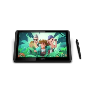 Bosto BT-12HD-A – High-Precision Pen Display Tablet for Artists - Image 3