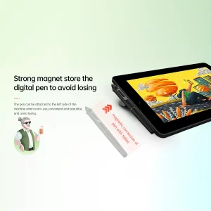 Bosto BT-12HD-A – High-Precision Pen Display Tablet for Artists - Image 7