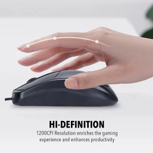 Alcatroz Xplorer C3500 Wired Keyboard & Mouse Combo Set - Image 7