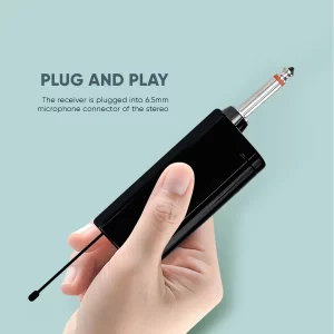 Wireless dual microphone set SonicGear WM 3300 UL with long range receiver