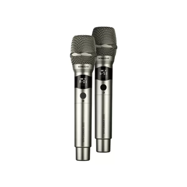 Dual wireless handheld microphone system_Best Price In Pakistyan-Tshop_Authorized distributor-Texitech SonicGear WM 3300 UL dual wireless microphone price
