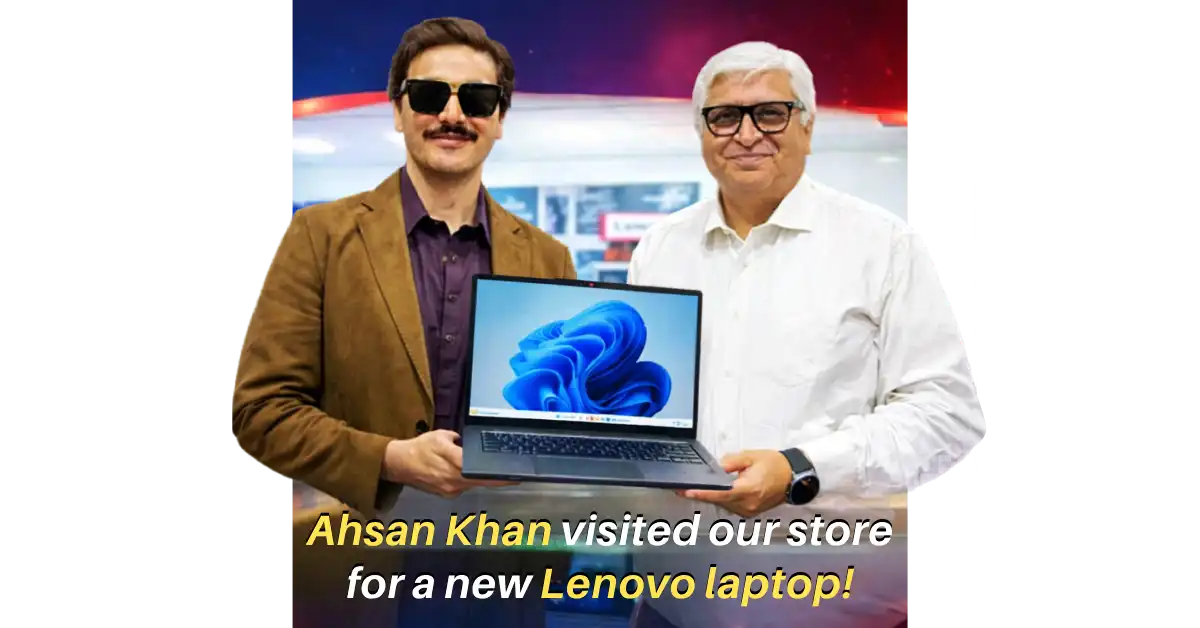 Ahsan Khan Buys Lenovo Laptop Ahsan Khan Buys Lenovo Laptop