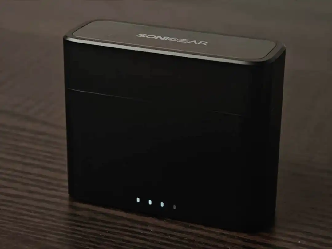 Wireless clip-on microphone SonicGear WLM3000 Duo for YouTube, TikTok, and interviews