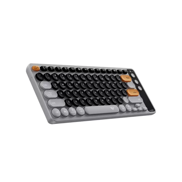 Stylish Bluetooth keyboard with ergonomic design