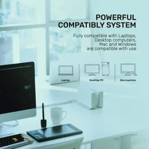 Stylish Bluetooth 5.3 wireless keyboard with compact design