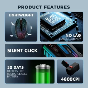 Alcatroz X-Craft Air mouse for laptop and desktop