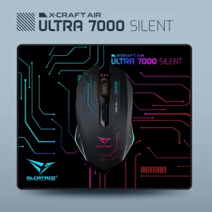 Ergonomic Alcatroz wireless mouse for office use