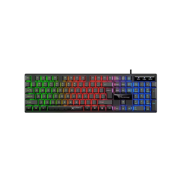 Gaming keyboard mouse headset combo for immersive gameplay