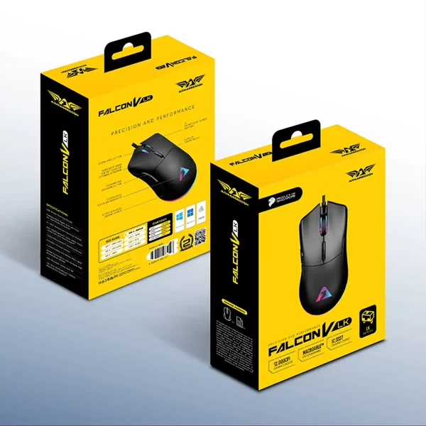 Armaggeddon FALCON V-LK wired gaming mouse RGB high CPI Pakistan