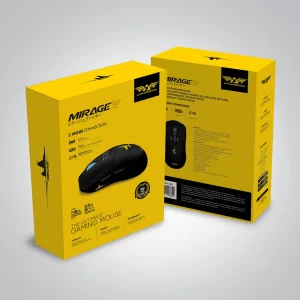 Armaggeddon MIRAGE V RGB wireless mouse for gaming setup
