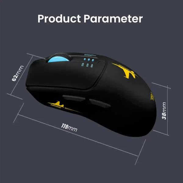 Best wireless gaming mouse in Pakistan Armaggeddon MIRAGE V