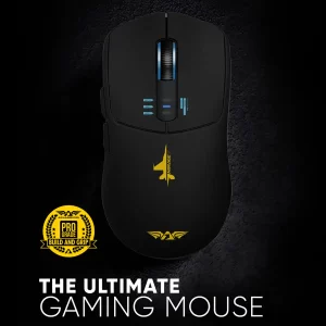 Armaggeddon gaming mouse MIRAGE V with colorful RGB lighting