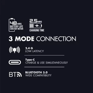 Armaggeddon MIRAGE V wireless mouse for FPS gaming high precision
