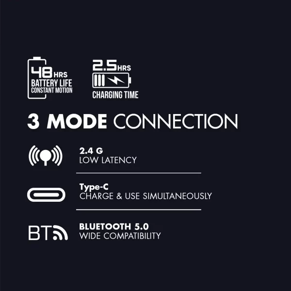 Armaggeddon MIRAGE V wireless mouse for FPS gaming high precision