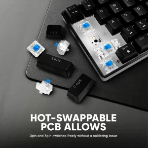 Armaggeddon MKA-1C NEX 60 percent keyboard mechanical switches