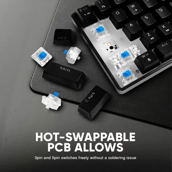 Armaggeddon MKA-1C NEX 60 percent keyboard mechanical switches