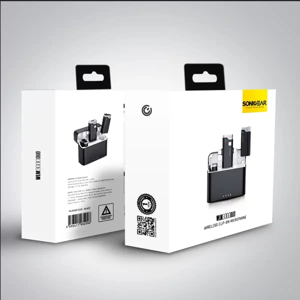 Wireless clip mic system for interviews SonicGear WLM 3000