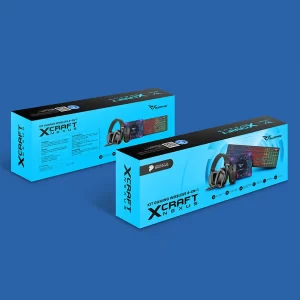 Wireless gaming combo with keyboard mouse headset and mousepad