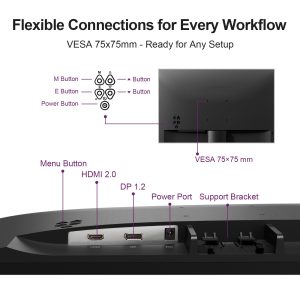 GEESUU CloudWing Monitor 27 Inch FHD 144Hz VA | M270L1F - Image 7