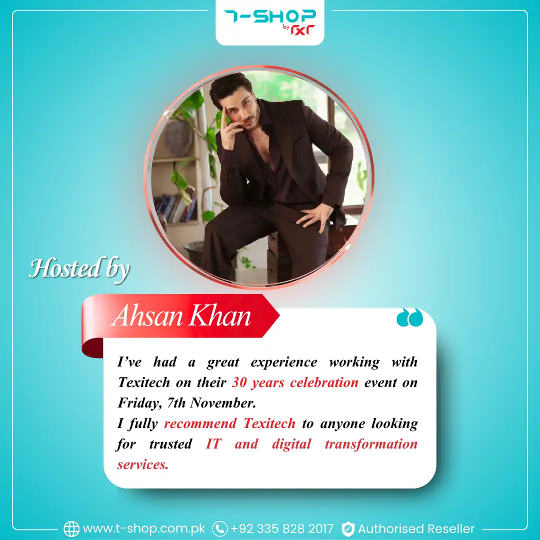 T-Shop Celebrity testimonials (3) Celebrity endorsement and technology brand collaboration at T-Shop by Texitech Pakistan