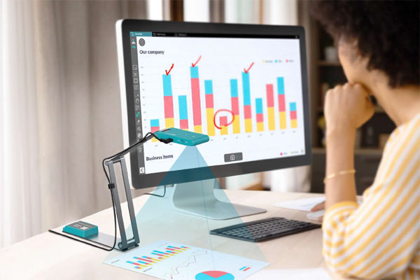IRIScan Visualizer 7 document camera with OCR IRIScan Visualizer 7 classroom document camera